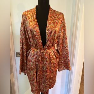 Victoria’s Secret Satin- Feel Robe OS